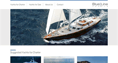 Desktop Screenshot of bluelineyachts.com